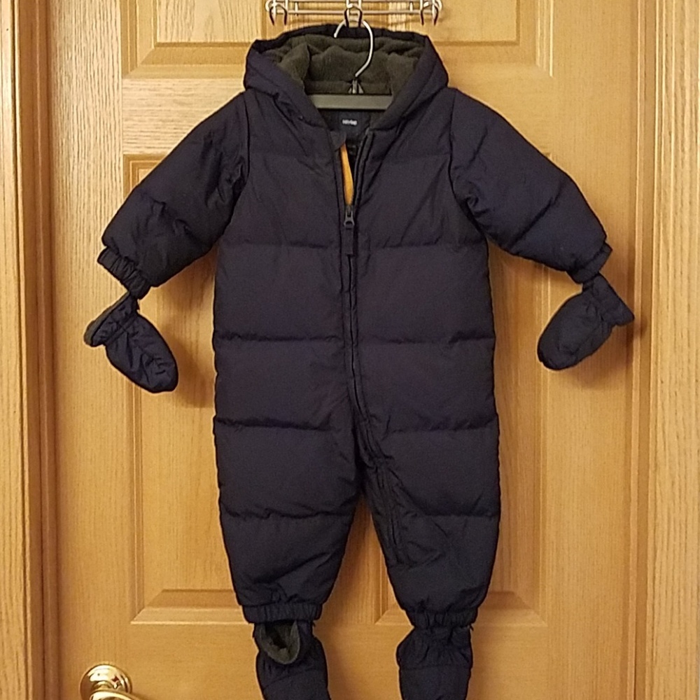 Baby Gap down filled snowsuit
